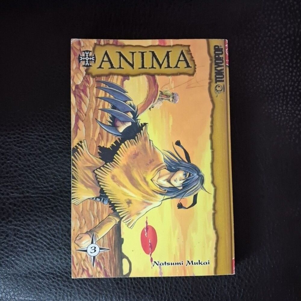 +Anima Volume 3 Natsumi Mukai Manga Tokyopop Paperback Yellow Cover Fantasy